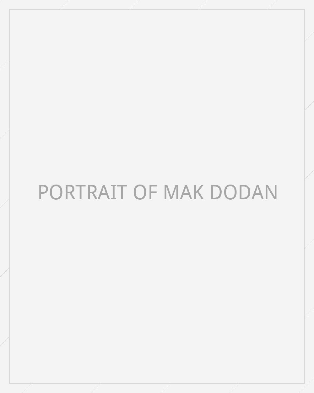 Portrait of Mak Dodan placeholder